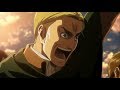 Shingeki no kyojin attack on titan season 3 episode 12   erwin smith epic scream