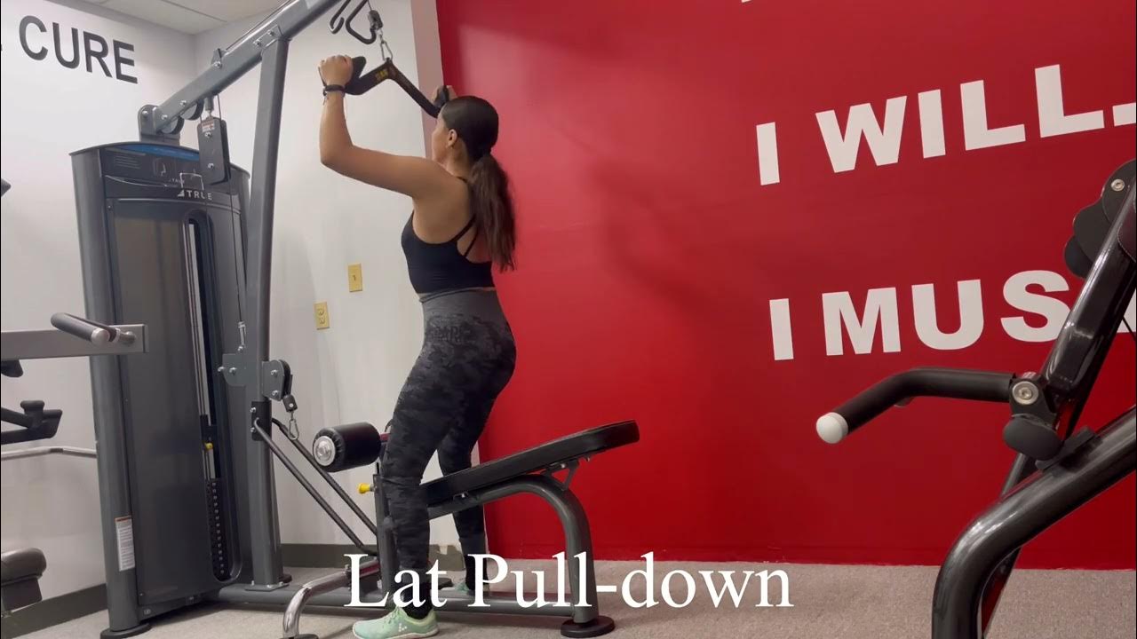 Lat Pulldown ( Vhandle, Wide, Triangle) YouTube