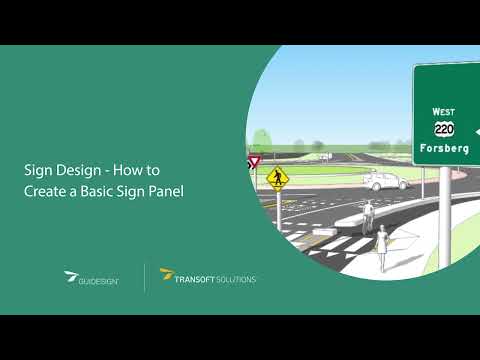 GuideSIGN - How to Create a Basic Sign Panel