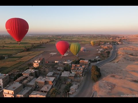 Video: Kuumailmapallot Luxorissa, Egypti - Matador Network