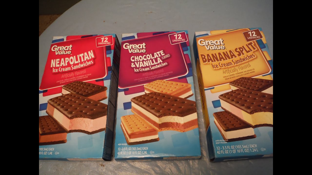 Ice Cream Sandwich Challenge! (36 ct.) - YouTube