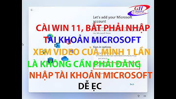Cách cài Windows 11 không cần tài khoản Microsoft( cực dể)