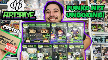Unboxing Funko NFT Funkoween Series 2 Physical Pops | Droppp Arcade Proto! 