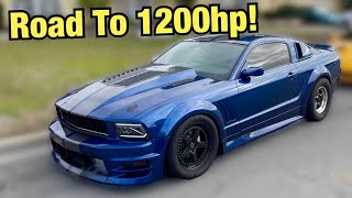 Building A 950hp Mustang In 25 Minutes!  (Nothing Is STOCK!)
