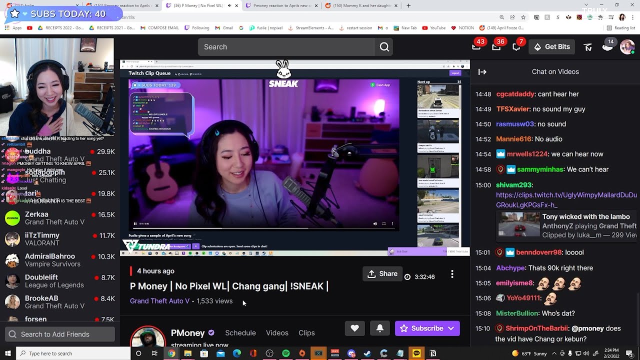 Фьюсли отреагировал на P Money, сказав, что хочет поработать с ней в реальной жизни, после её реа...