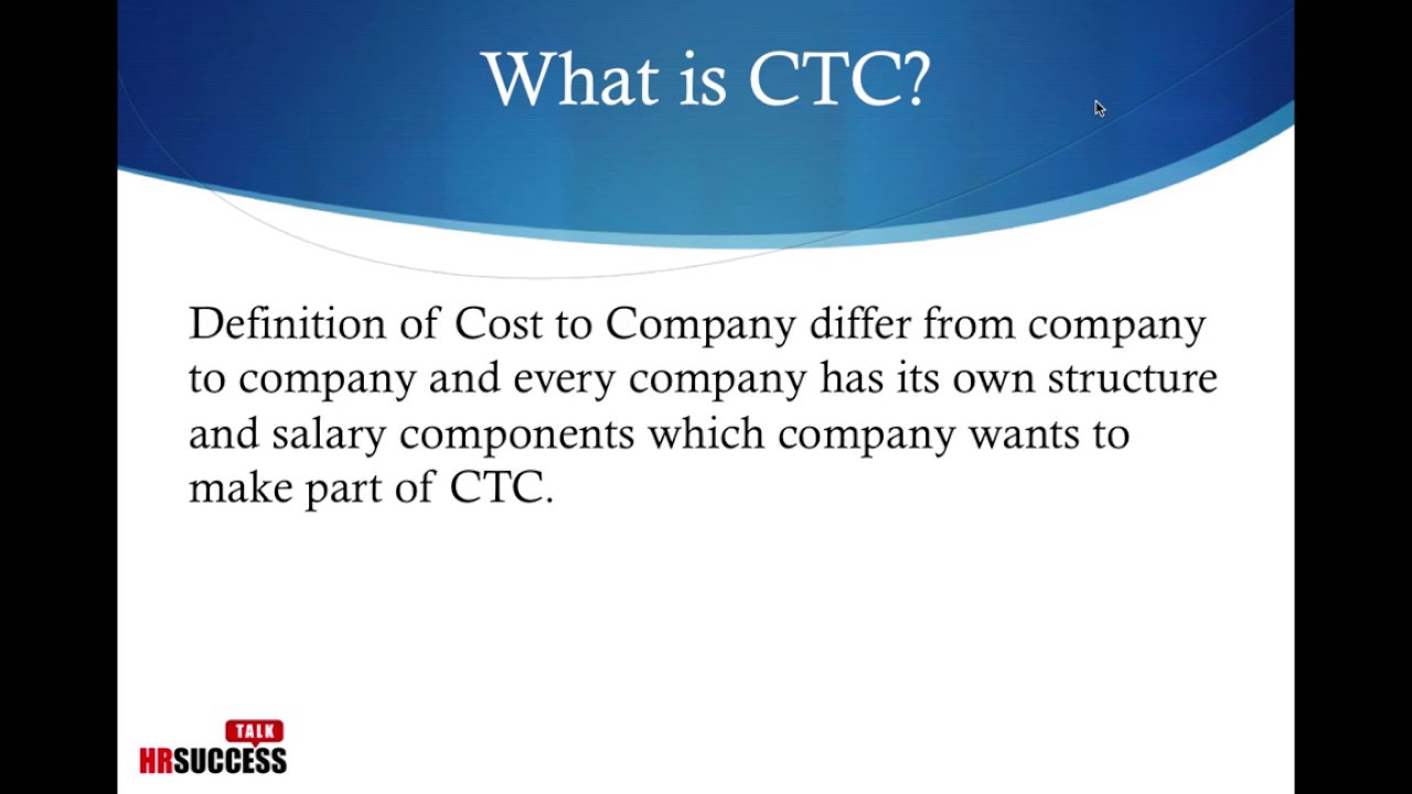 What is CTC? YouTube