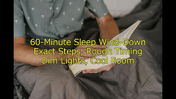 Simple 60-Minute Wind-Down Routine for Better Sleep