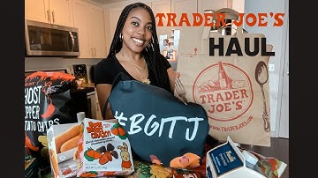 GROCERY HAUL | $100 TRADER JOE’S HAUL | FAVORITES & TRYING NEW THINGS #BLACKGIRLSINTRADERJOES