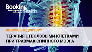 Терапия стволовыми клетками при травмах спинного мозга - Профессор Штейлинг | Вопросы доктору