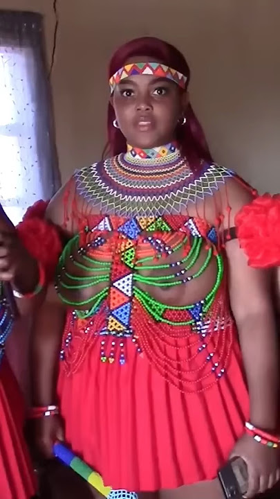 Zulu young Queen 👑#zuluculture #traditionalwear #africa #music #beauty #culture
