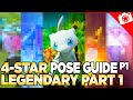 Legendary Pokemon (Part 1) 4-Star Pose & Request Guide | New Pokemon Snap