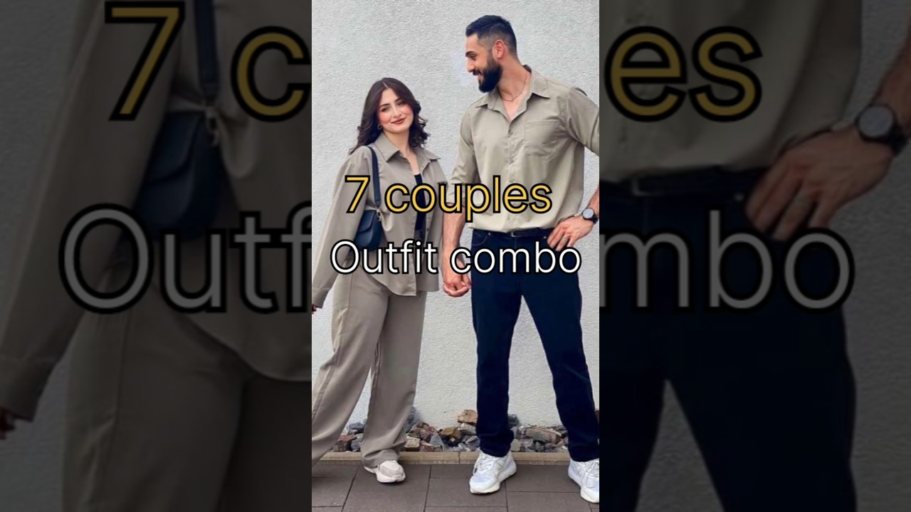 Trendy Couple Outfit Ideas 2025 | 7 Matching Looks for Couples 