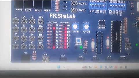 PIC Sim Lab LED Blink