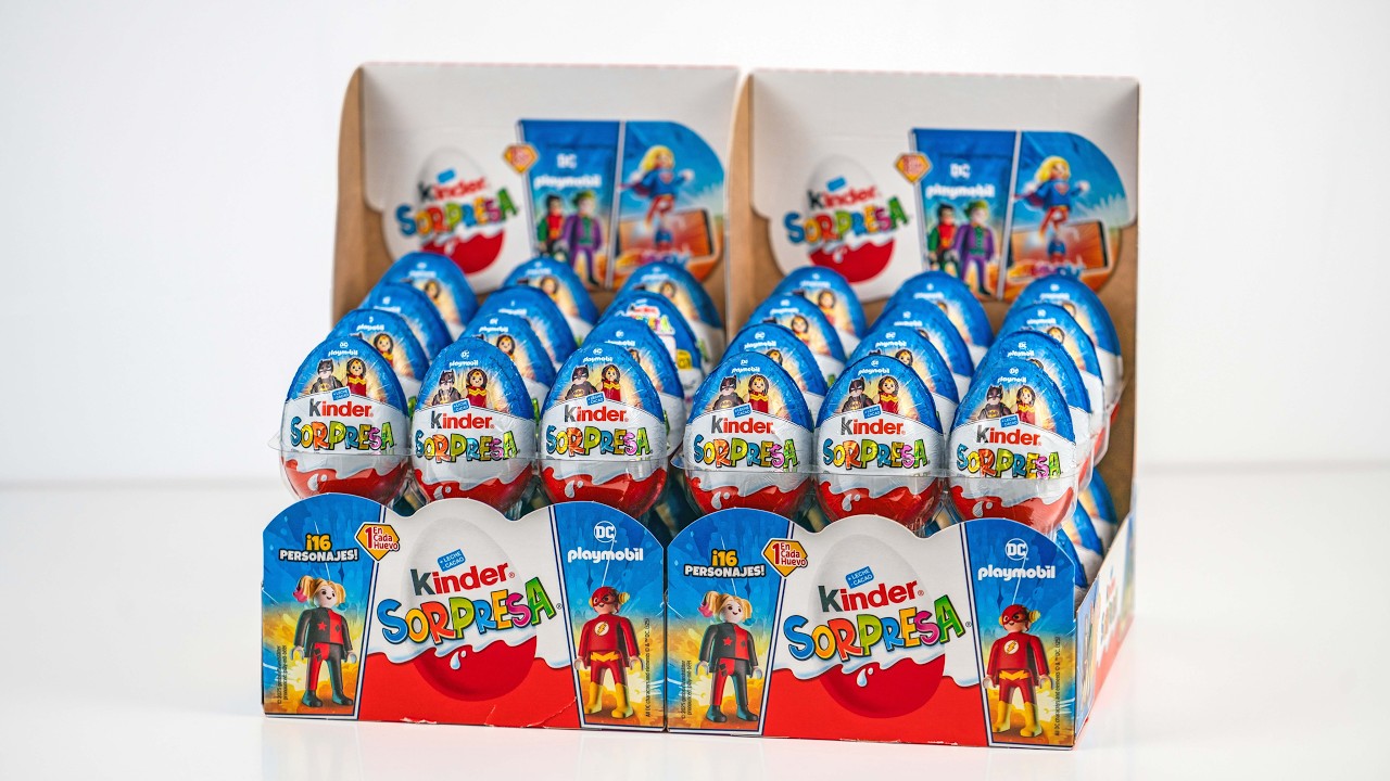 I Opened 48 Kinder Surprise Playmobil DC 2025 Eggs – One Was Different