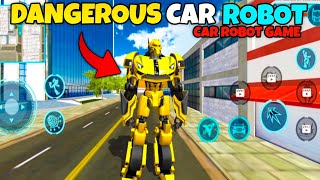 Dangerous Car Robot Game | Open World Car Game For Android