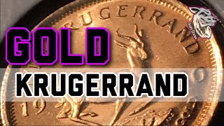 KRUGERRAND SOUTH AFRICA GOLD BULLION 1/10 oz IN HD! - LATEST FRACTIONAL GOLD PICK UPS