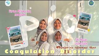 PEMBERIAN  INFORMASI OBAT (PIO) COAGULATION DISORDER | APOTEKER UHAMKA ANGKATAN 46 | KELAS B