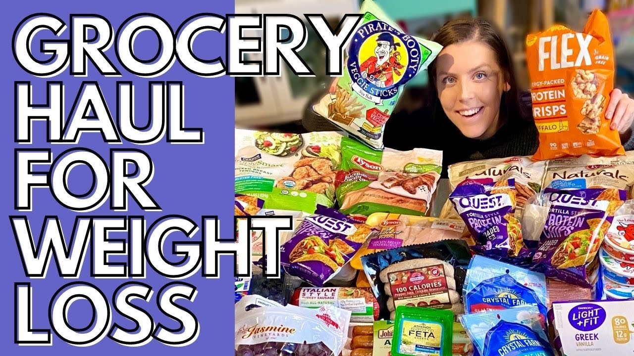 HEALTHY GROCERY HAUL FOR WEIGHT LOSS | Weight Watchers Grocery Haul | WW Blue Plan