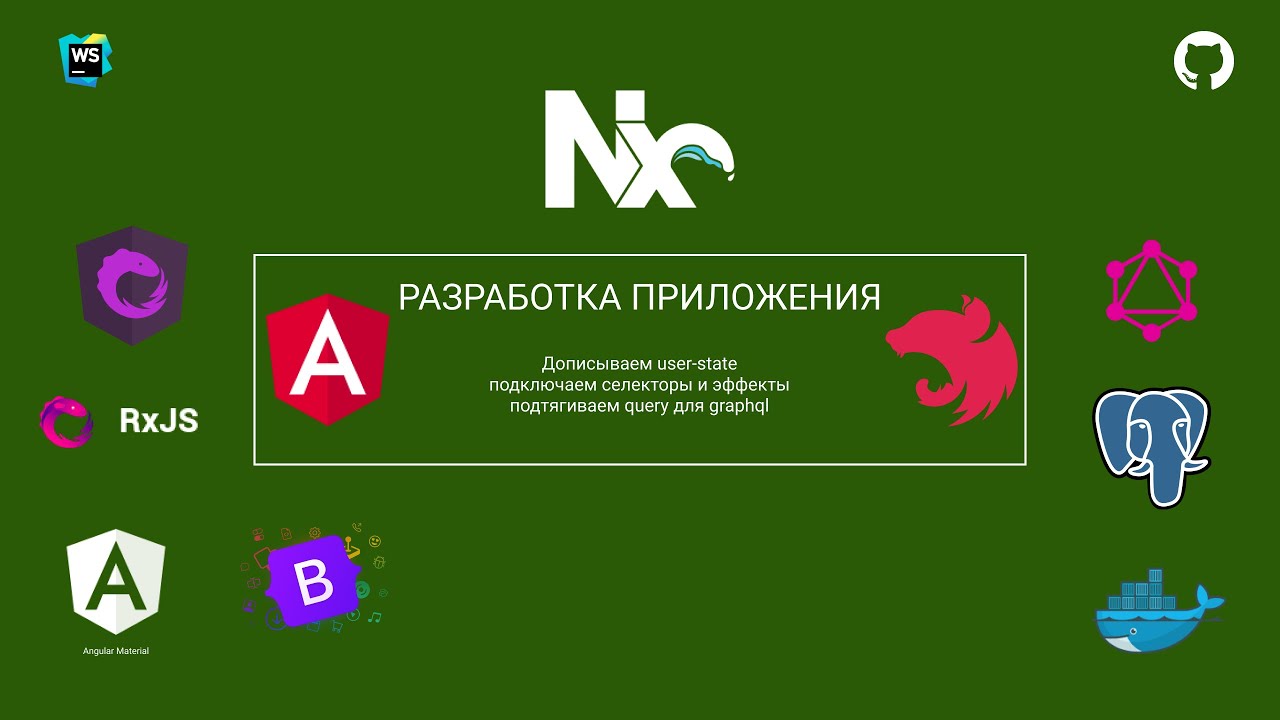 1.5.5 Разработка angular/nest в стиле Nx. Аутентификация. Дописываем user-store