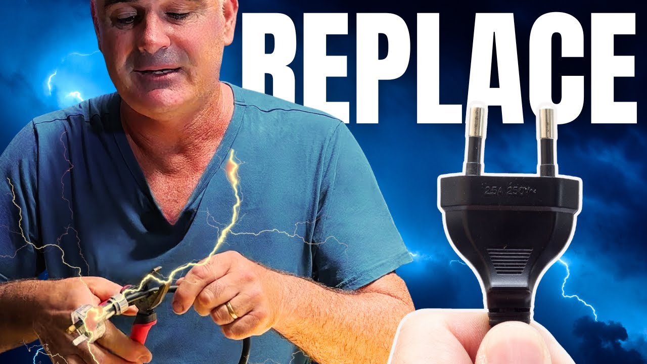 How To: Replace an Electrical Plug - No Electrician Needed! - YouTube