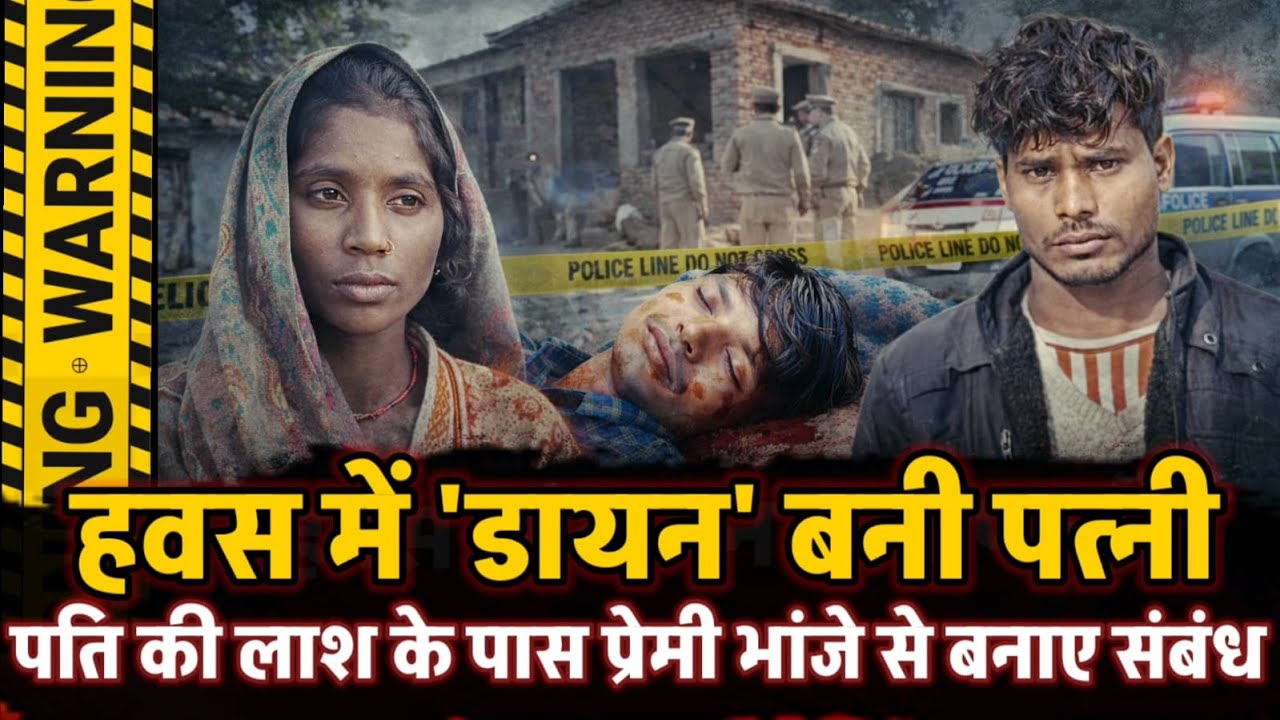 Shahjahanpur News : हवस की आग में अंधी हुई पत्नी, पति की लाश के पास प्रेमी से बनाए संबंध