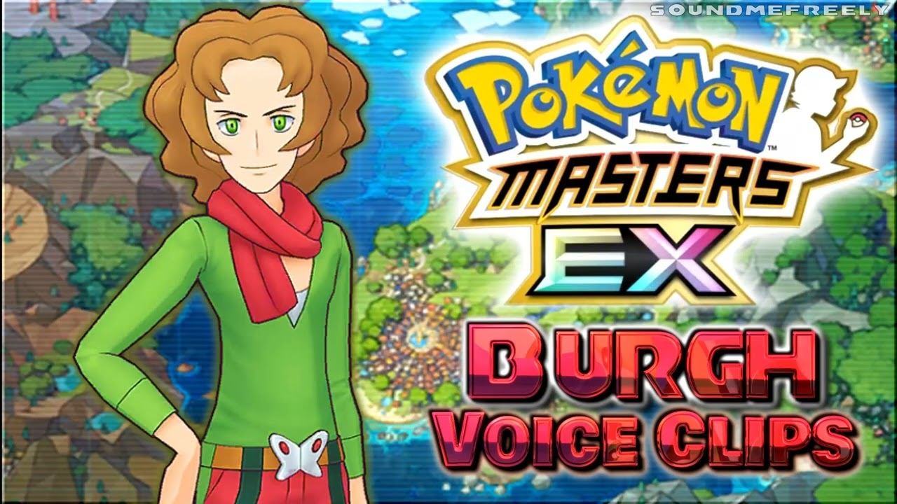 All Burgh Voice Clips • Pokémon Masters EX • Voice Lines • ENGLISH