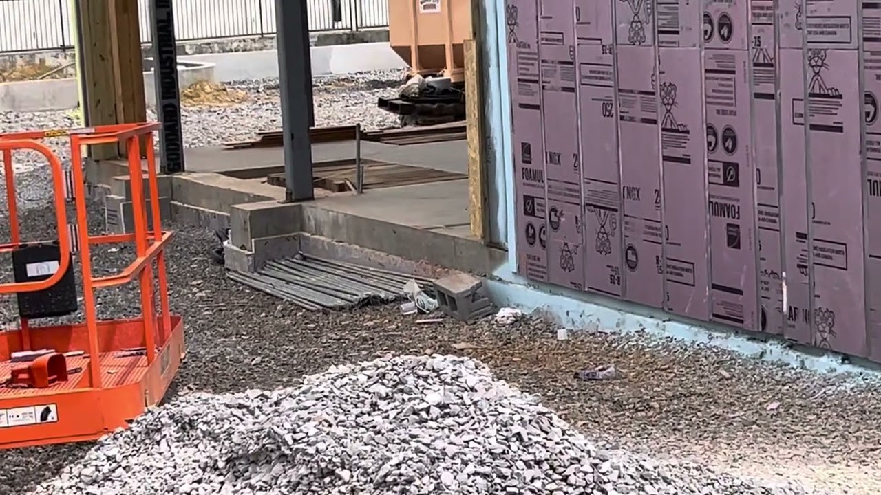 How to do metal stud framing, dense glass, insulation, Z channel, TPO roofing, steel structure work