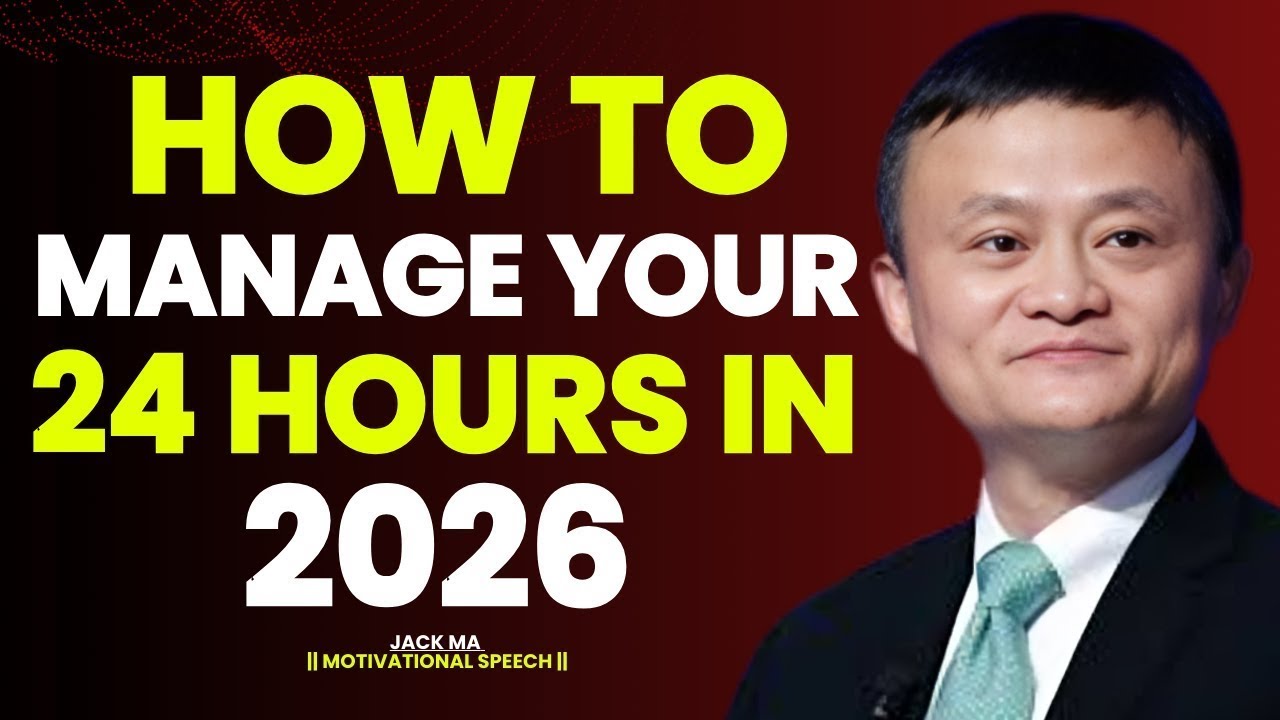 Master Your Time in 2026   A Powerful Motivational Talk  |  Speech By Jack Ma