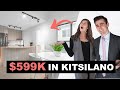 What $599K gets you in Kitsilano (Vancouver APARTMENT TOUR) + Tips for first time home buyers