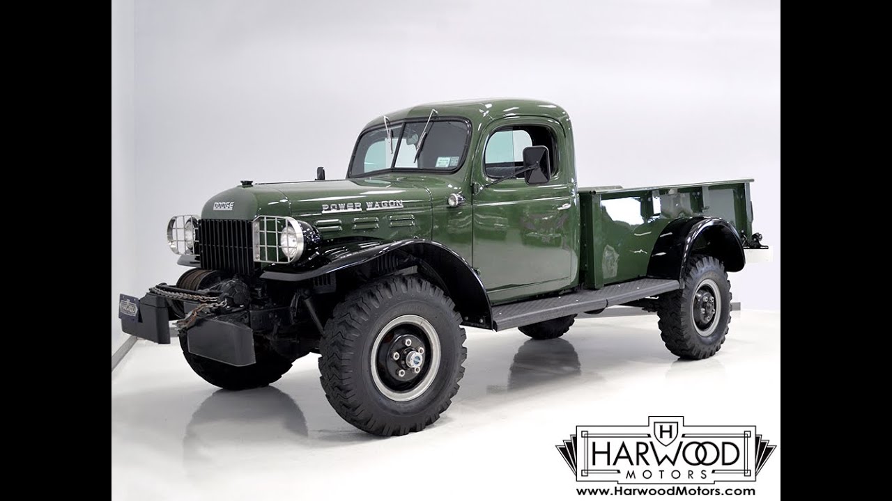 Harwood Motors :: 1947 Dodge Power Wagon - SOLD