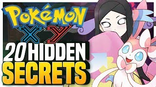 20 Hidden SECRETS/ EASTER EGGS Facts In Pokemon X And Y - Kalos