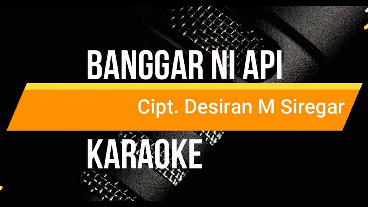 Karaoke Tapsel Mandailing Banggar ni Api Ciptaan Desiran M Siregar | Lagu Penuh Penghayatan, Wanita