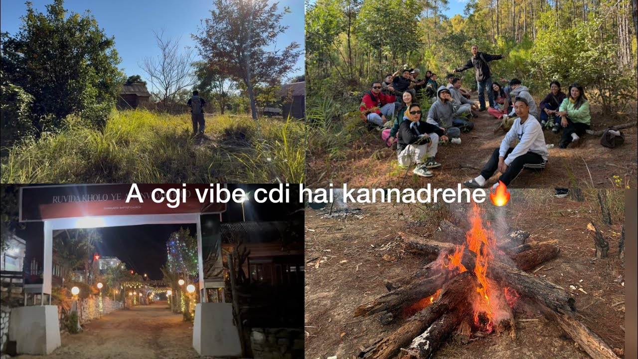 Chingjaroi cv gi leisha - pakhang singa picnic chtluba duga bonfire su twrkpa