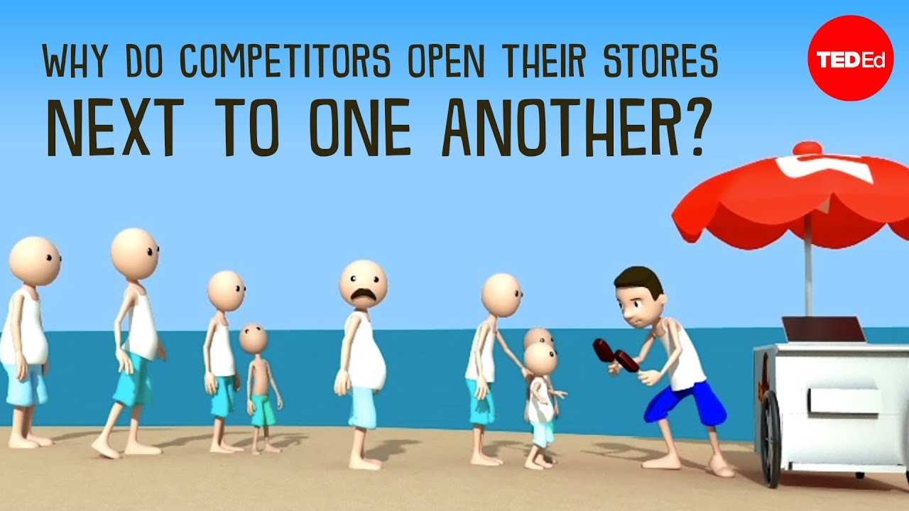 Why Do Competitors Open Their Stores Next To One Another? - Jac De Haan