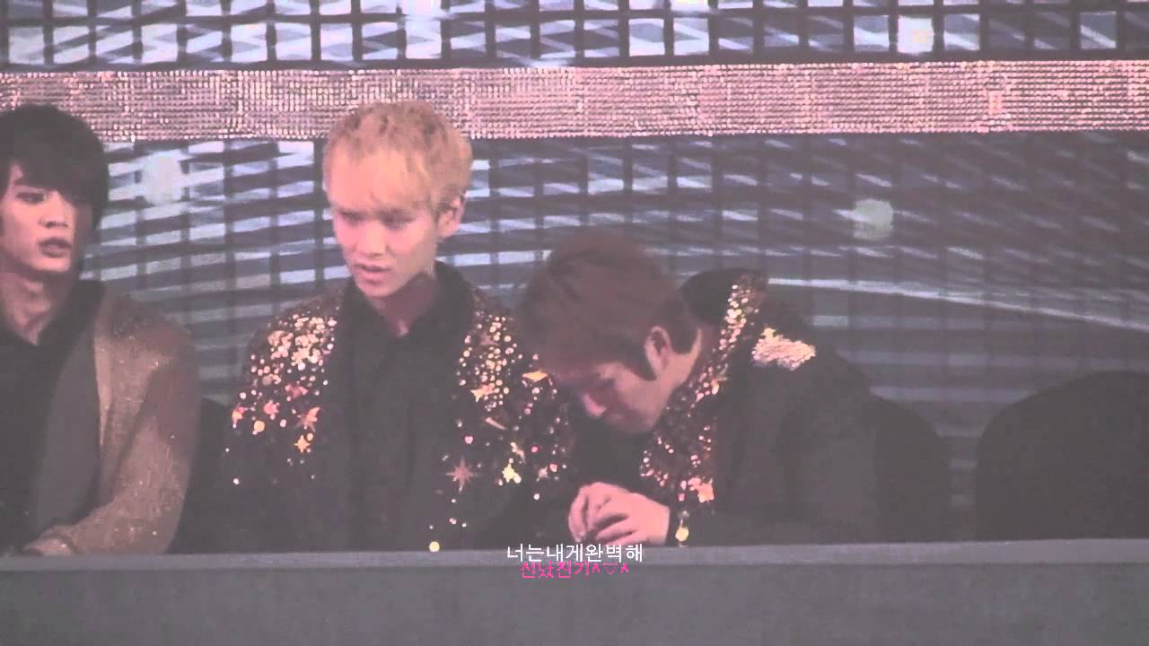 20121229 sbs가요대전- shinee 온유1