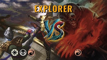 MTG Explorer - Mardu Midrange by Yhwach VS Mono Red Aggro by Darkos99