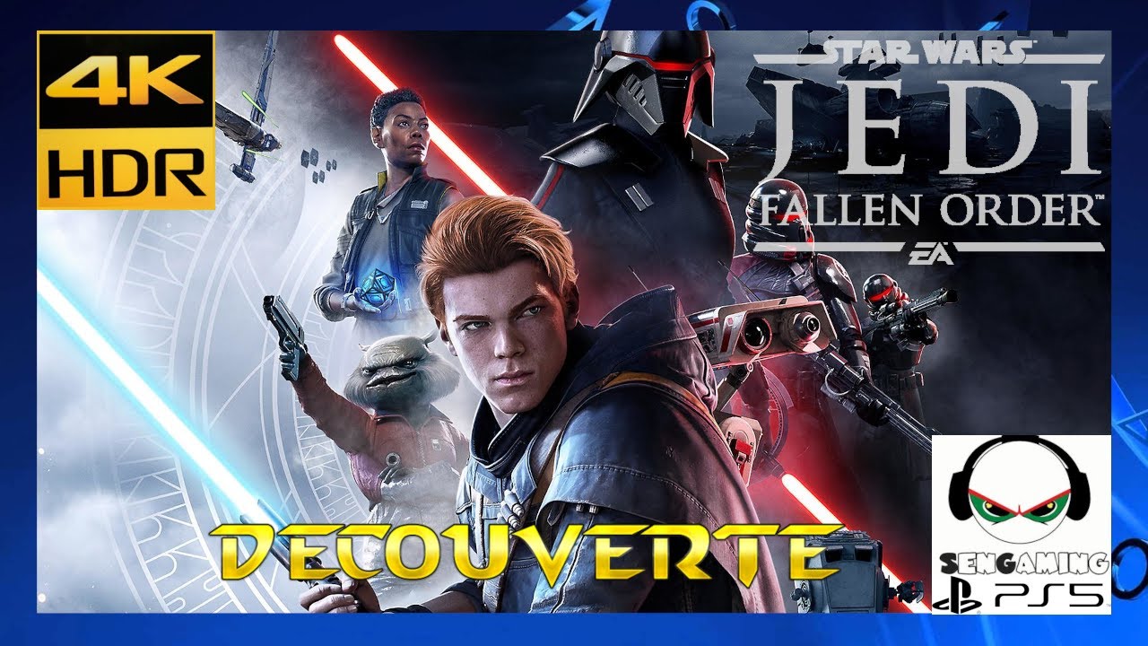 SENGAMING : Découverte de Jedi: Fallen Order - Une aventure Star Wars épique en 4K sur PS5