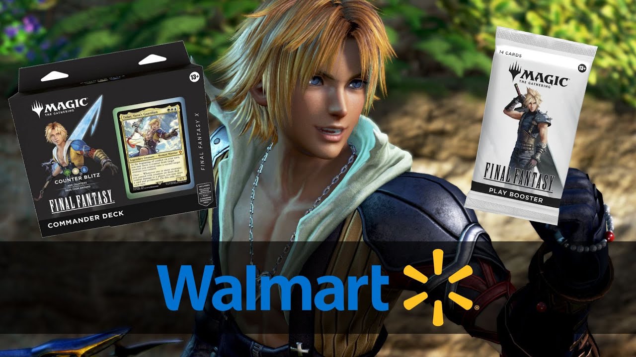 walmart mtg final fantasy MTG FINAL FANTASY PLAY PACK
