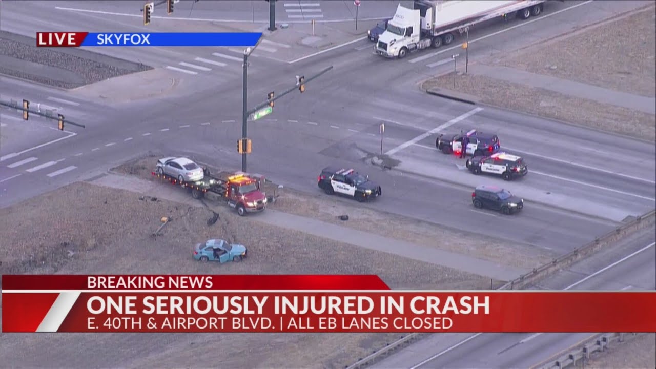 1 seriously injured in crash - YouTube
