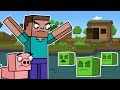 Slime & The Swamp Hut | Block Squad (Minecraft Animation)