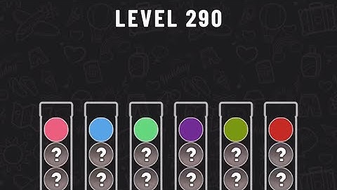 Ball Sort Puzzle Level 290 #ballsortpuzzle #ballsortpuzzlegameplay #puzzlegame #mobilegames