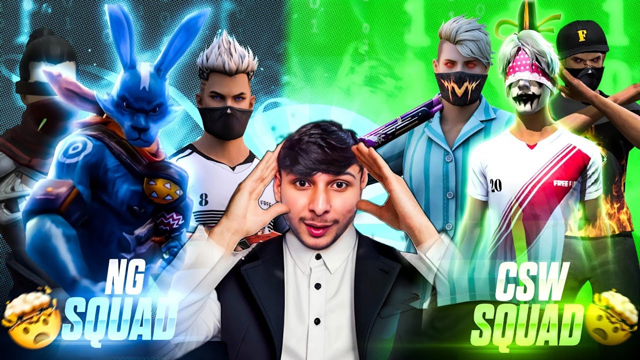 ASIA CUP TOURNAMENT🏆 NG SQUAD🇮🇳 VS CSW SQUAD🇮🇳 | NONSTOP GAMING LIVE 🔴 