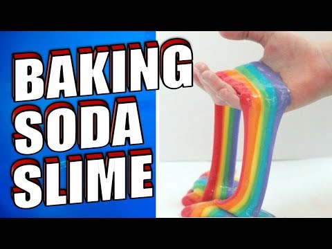 How To Make Baking Soda Slime Without Borax or Liquid Starch