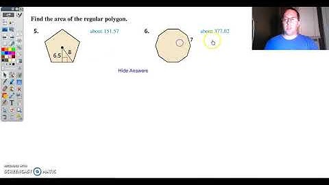11.3b Area of Regular Polygons