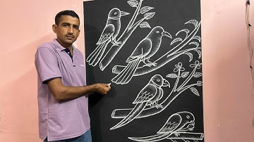 Learn to draw birds by using numbers ||😲🫣|| #drawingtutorial #birds #numberart #viralvideo 
