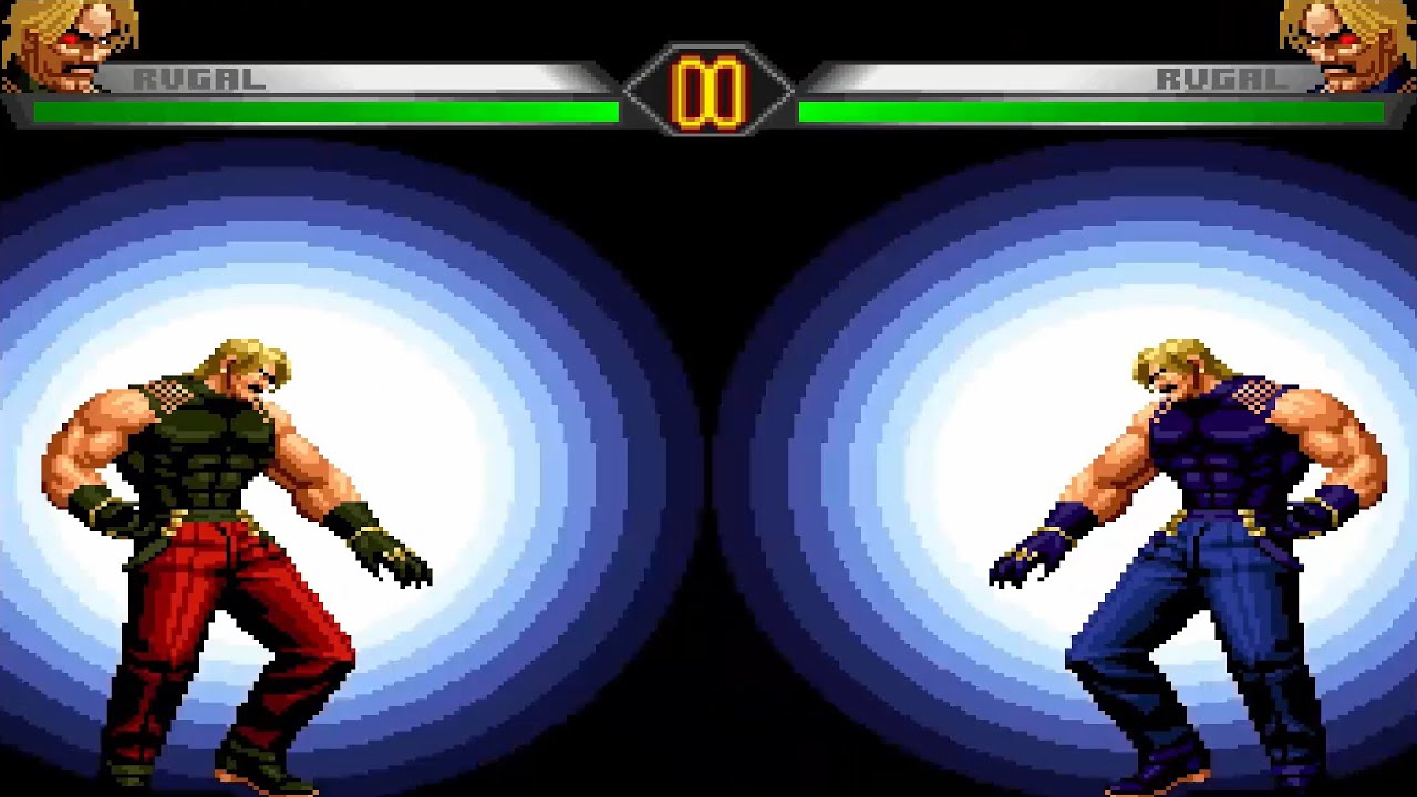 KOF 98 RUGAL GOENITZ GEESE UM POWERS - YouTube