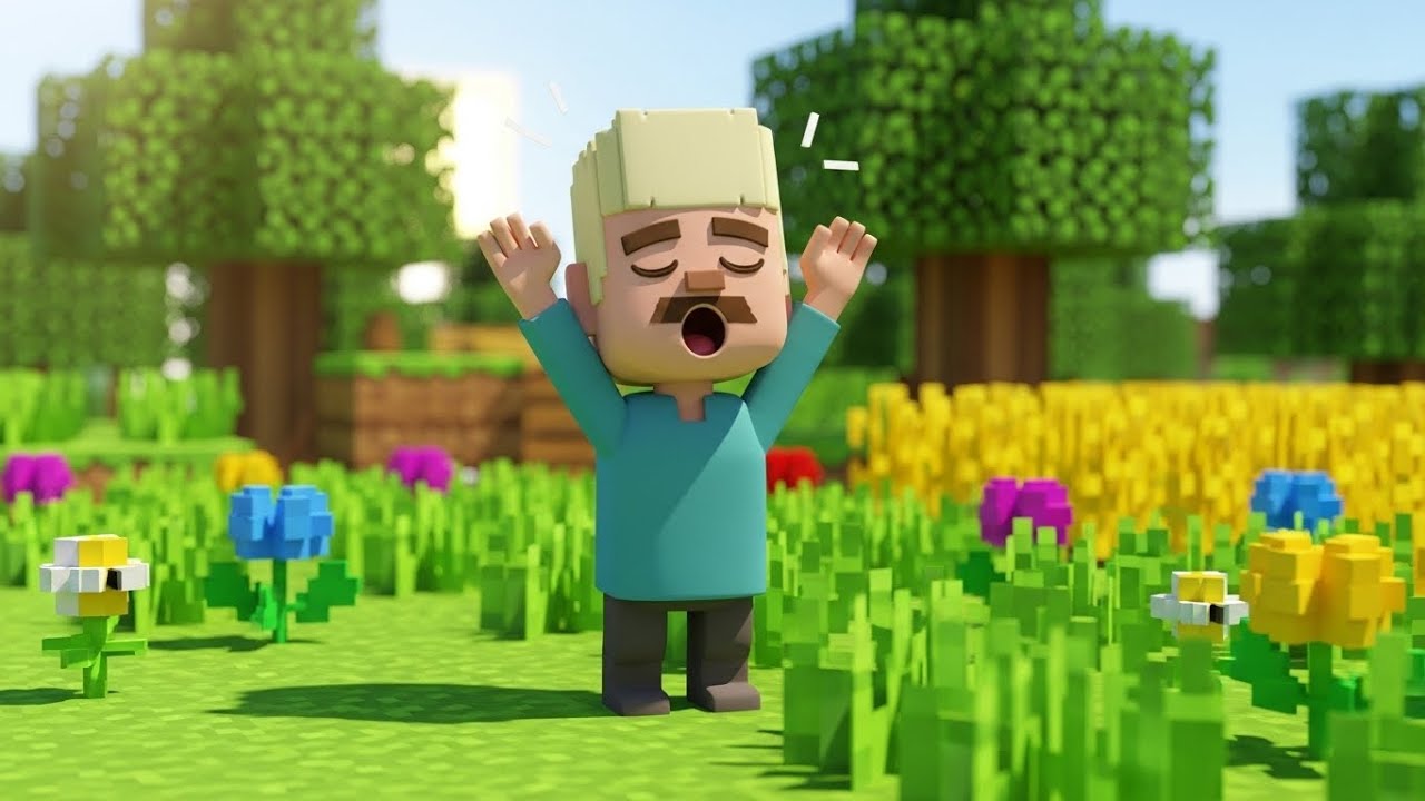 Minecraft Sleepy Villager Dropped His Diamond | Nursery Rhymes for Kids & Baby Songs