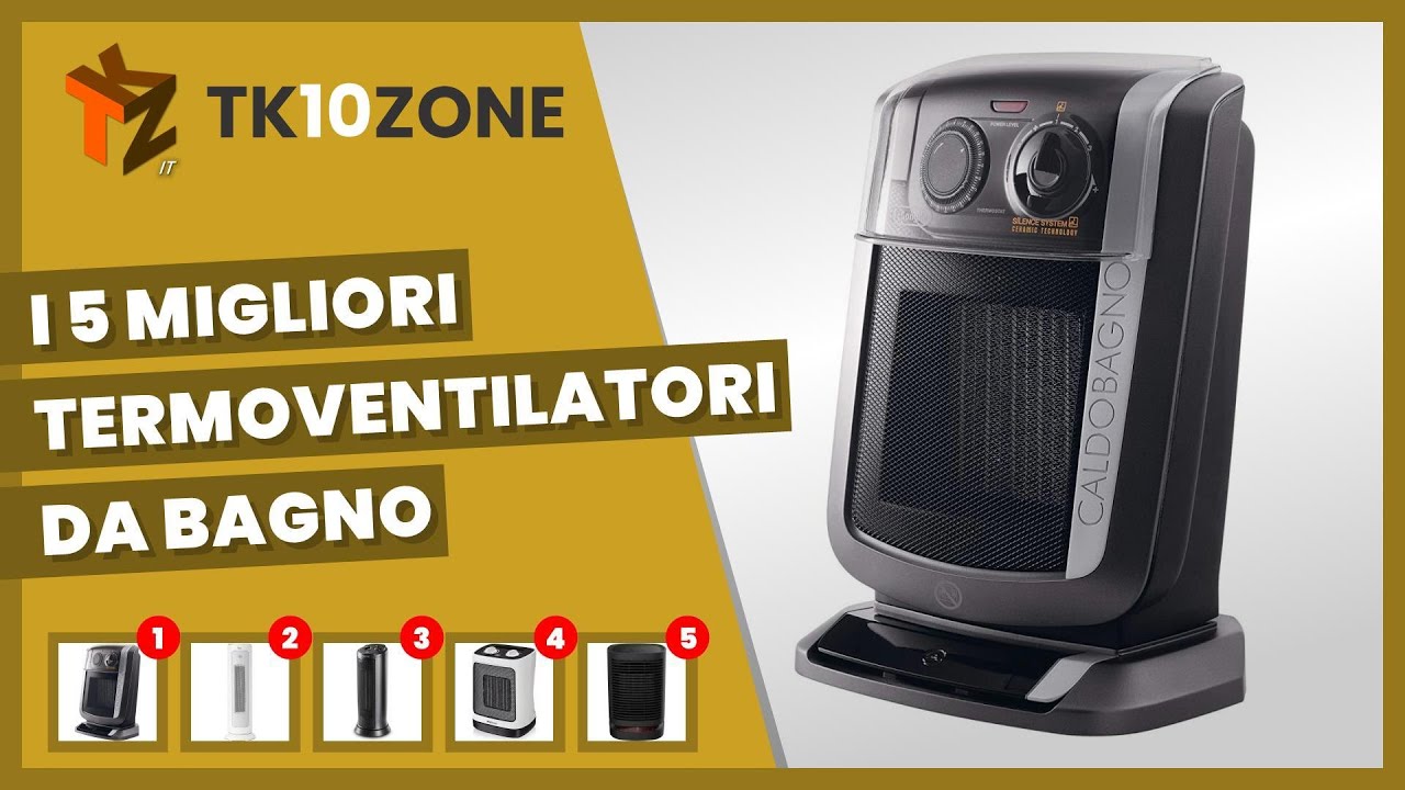 Stufetta Elettrica Basso Consumo, 1200W Scaldino Elettrico PTC Ceramico  Termoventilatore Da Bagno, Mini Stufa per Casa Ufficio, 2 Livelli di  Potenza, Protezione Da Surriscaldamento e Ribaltamento