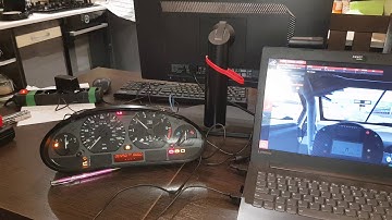 Assetto corsa & e46 instrument cluster