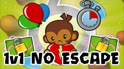 1v1 No Escape NEW Game Mode Mod! (Bloons TD Battles / BTD Battles)